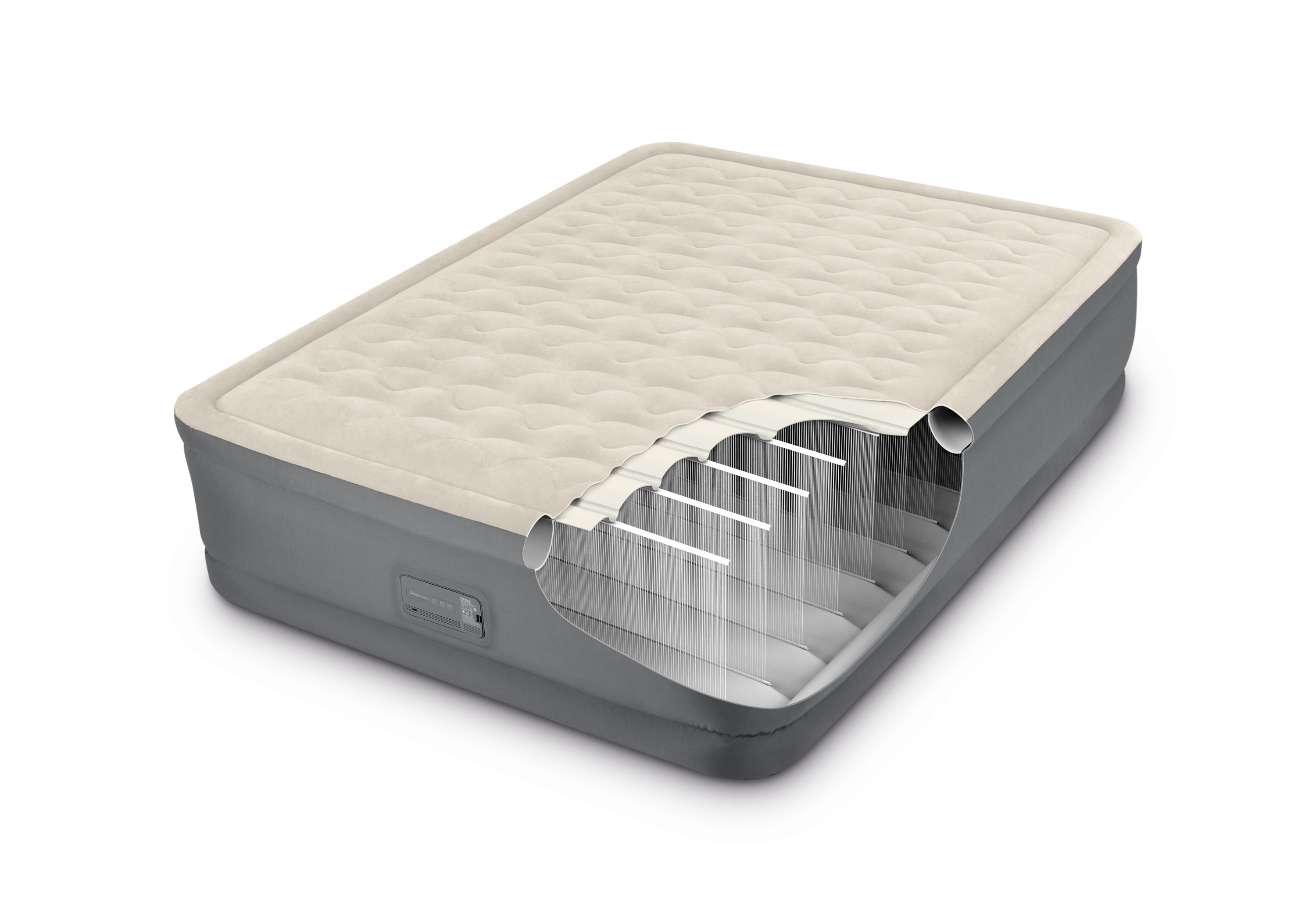Inflatable Mattresses: Intex Queen PremAire II Airbed 46cm 64926