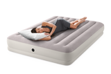 Inflatable Mattresses: Intex Queen Dura-Beam Prestige Mid-Rise Airbed w/ USB150 Pump- 64179