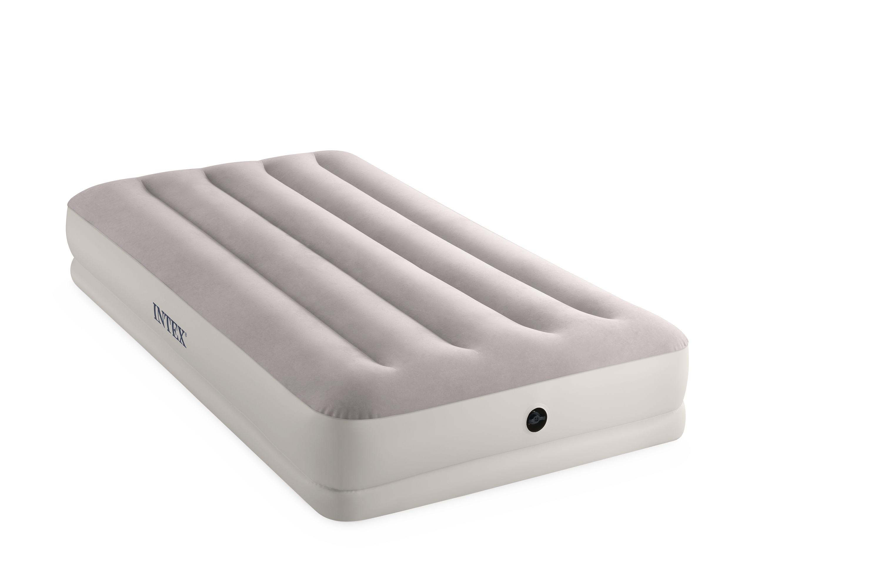 Inflatable Mattresses: Intex Single (Twin) Dura-Beam Prestige Mid-Rise Airbed w/ USB150 Pump - 64177