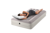 Inflatable Mattresses: Intex Single (Twin) Dura-Beam Prestige Mid-Rise Airbed w/ USB150 Pump - 64177