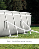 Swimming Pools: Intex PRISM Frame 16' Above Ground Pool 503cm x 274cm x 122cm 26796