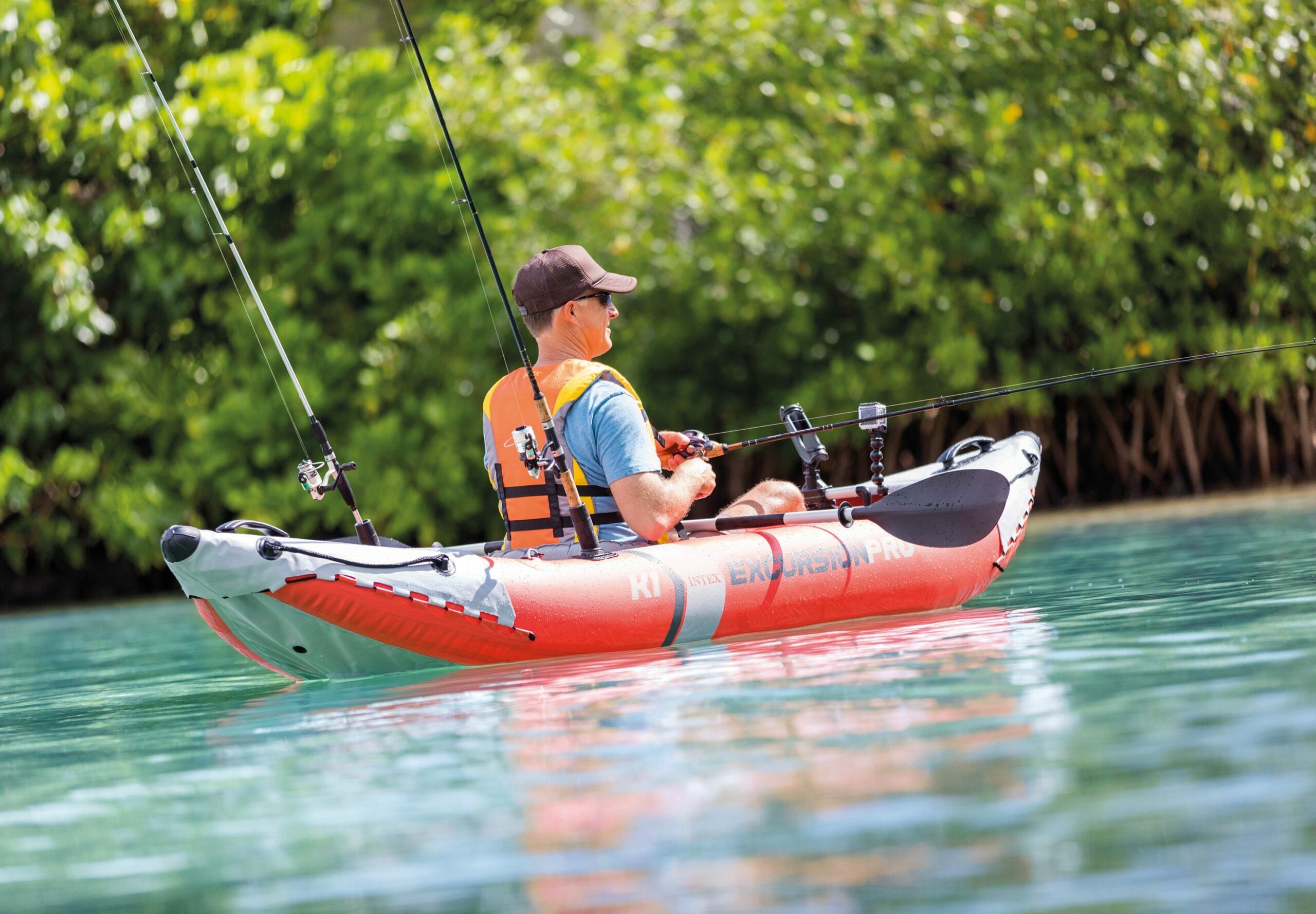 Canoes & Kayaks: Intex Excursion Pro K1 Kayak 68303