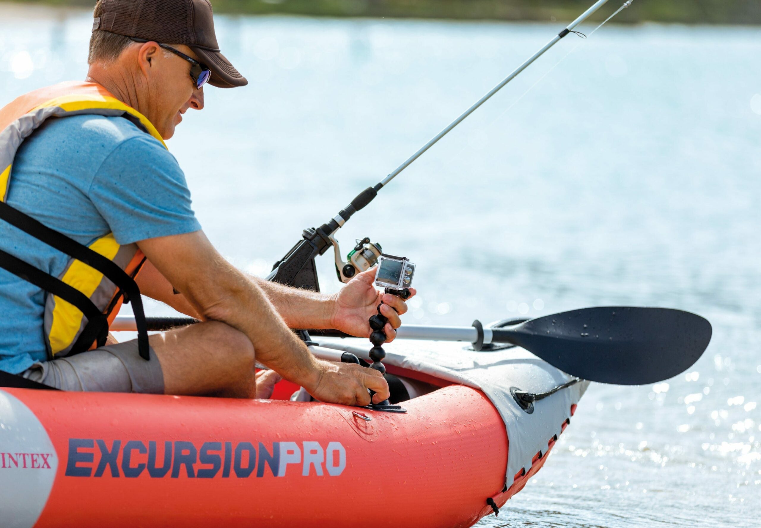 Canoes & Kayaks: Intex Excursion Pro K1 Kayak 68303