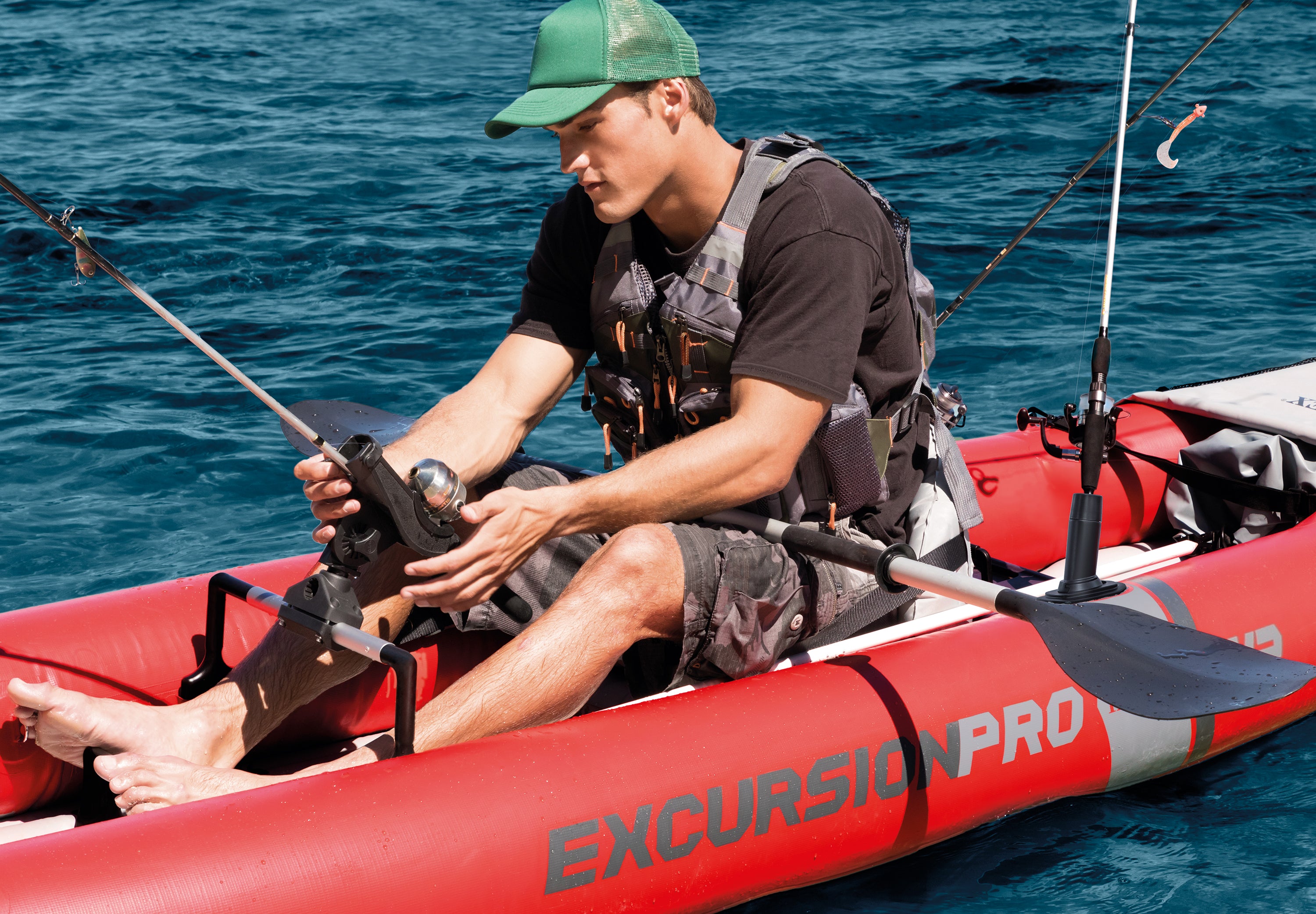Canoes & Kayaks: Intex Excursion Pro K2 Kayak 68309