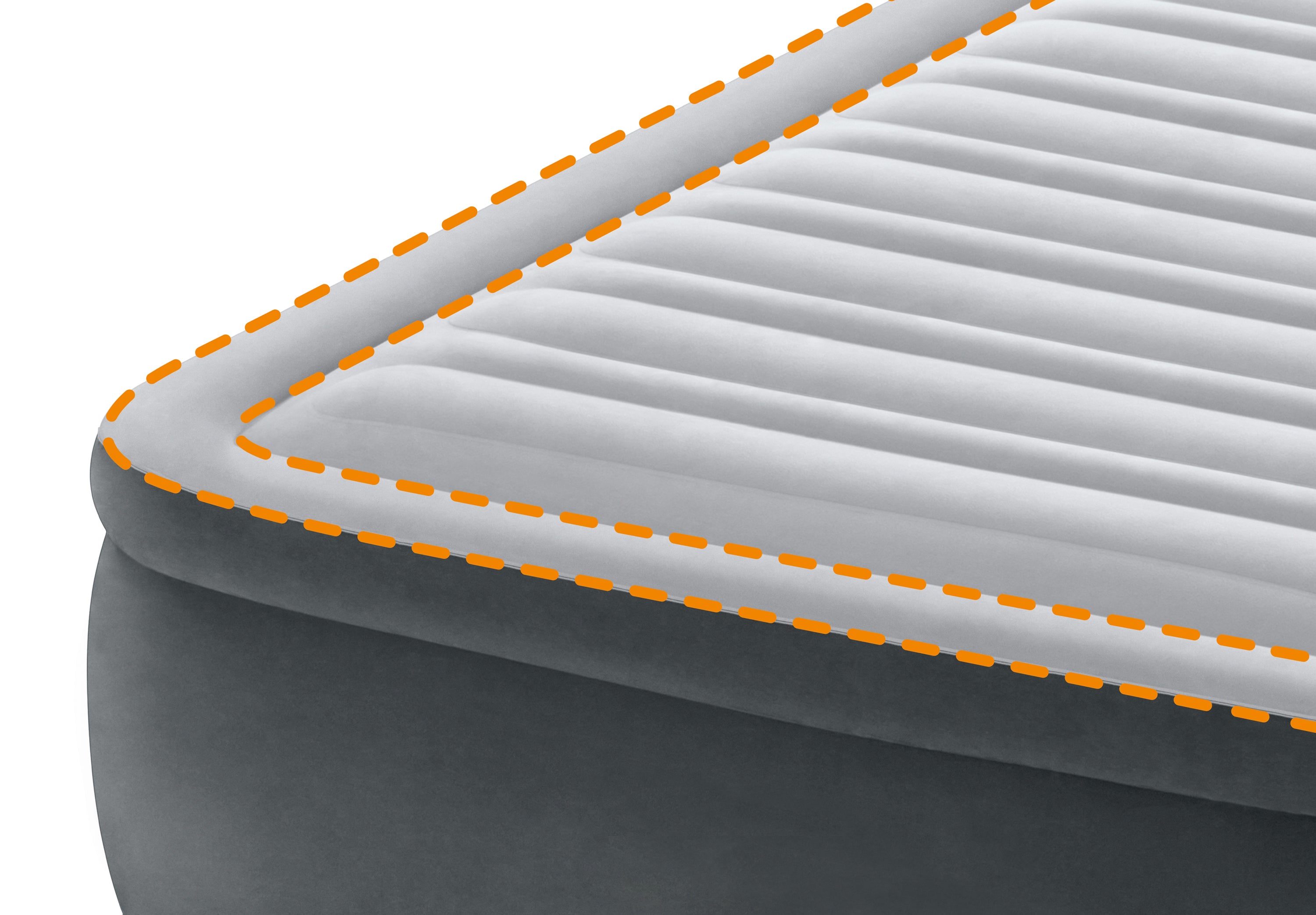 Inflatable Mattresses: Intex Queen Deluxe Mid Rise Airbed 33cm 67770