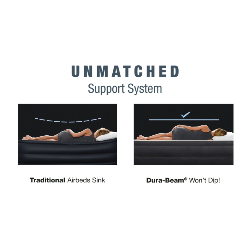 Inflatable Mattresses: Intex Queen Plus Inflatable Air Mattress 46cm 64414