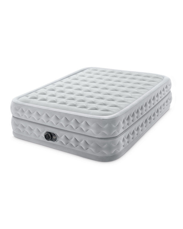 Inflatable Mattresses: Intex Queen Dura-Beam Deluxe Supreme Air-Flow Air Mattress 51cm 64490
