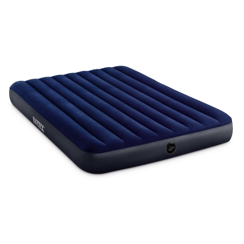 Inflatable Mattresses: Intex Queen Classic Downy Airbed 64759