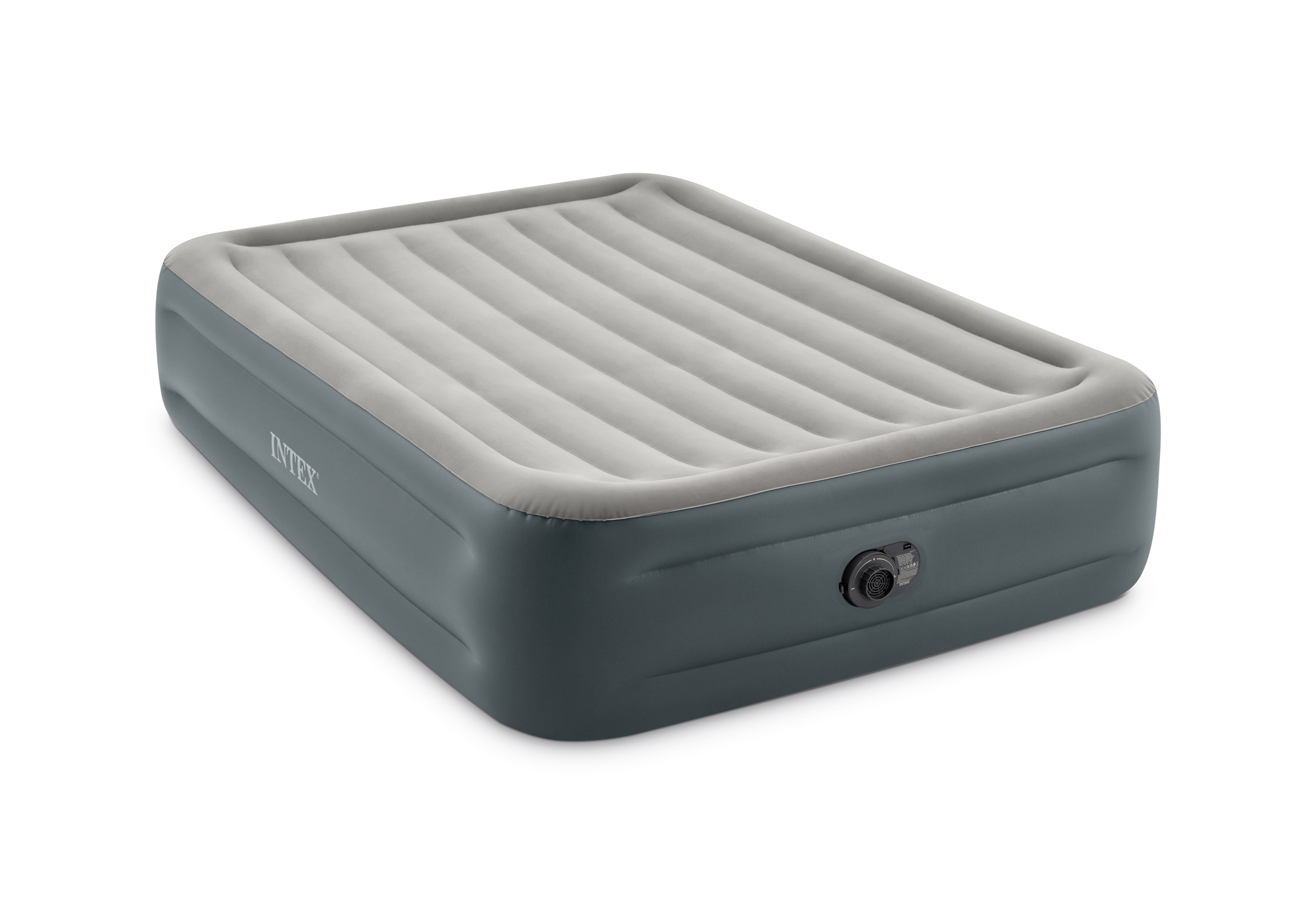 Inflatable Mattresses: Intex Queen Dura-Beam Plus Essential Rest Air Bed 46cm 64126