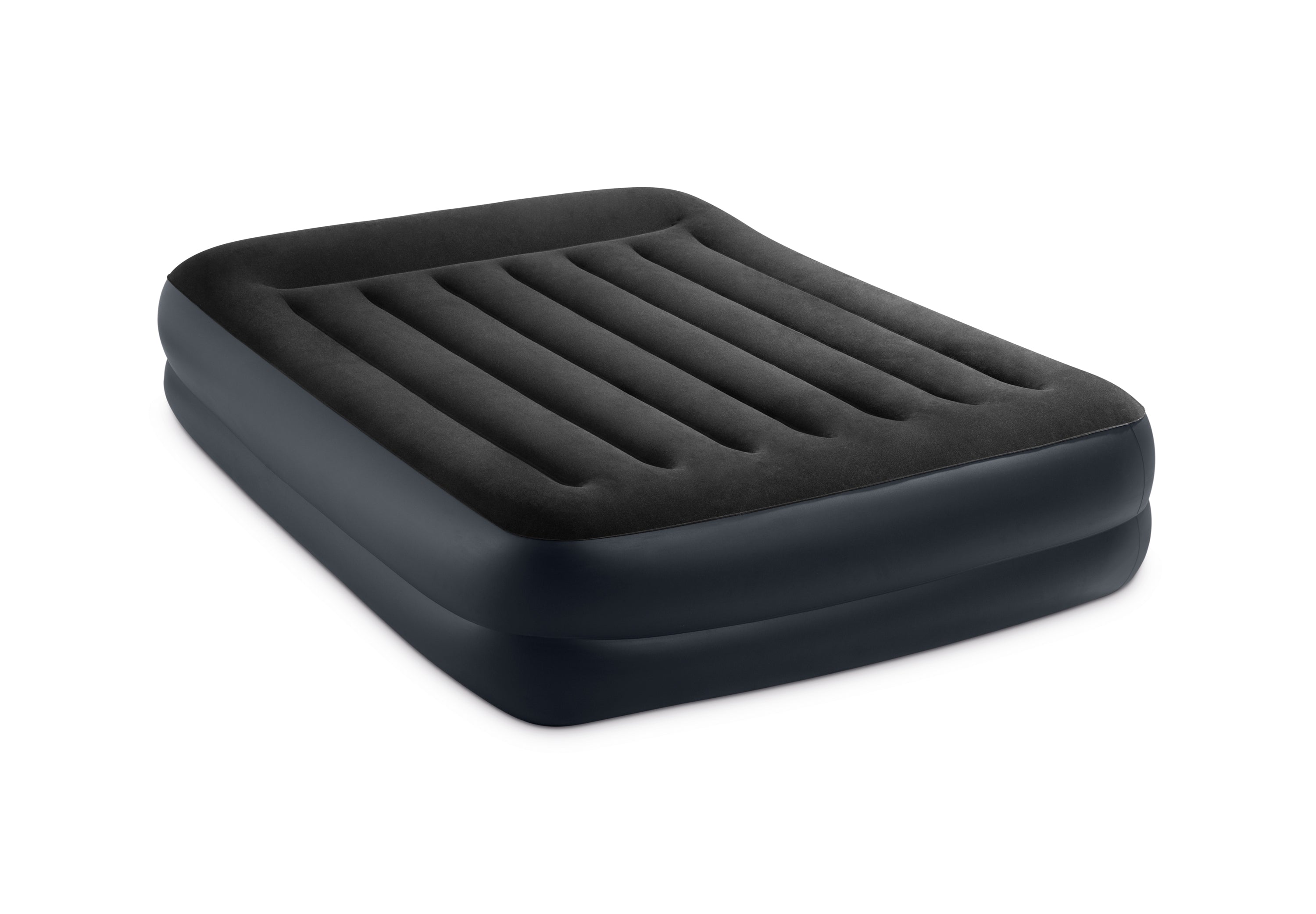 Inflatable Mattresses: Intex Queen Pillow Rest Airbed with 240v pump 64124