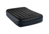 Inflatable Mattresses: Intex Queen Pillow Rest Airbed with 240v pump 64124