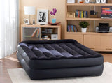 Inflatable Mattresses: Intex Queen Pillow Rest Airbed with 240v pump 64124
