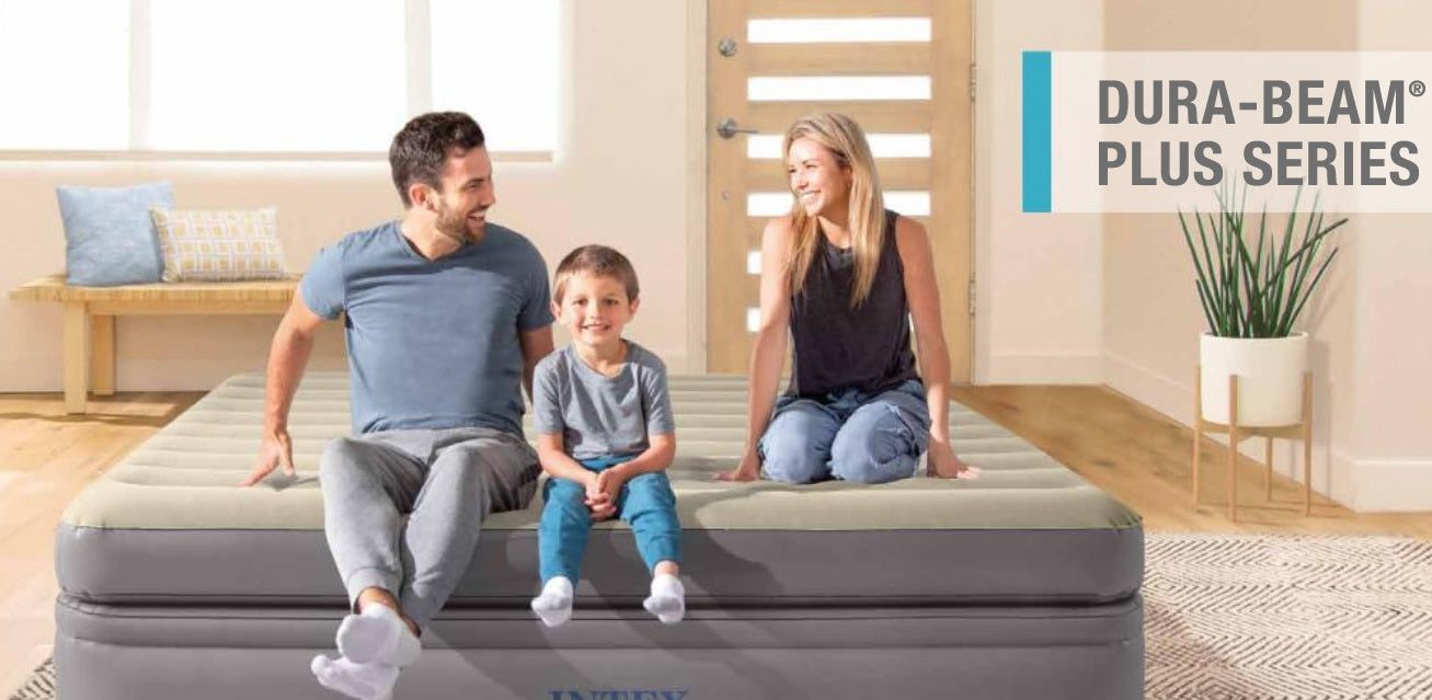 Inflatable Mattresses: Intex Queen Prime Comfort Airbed 64164