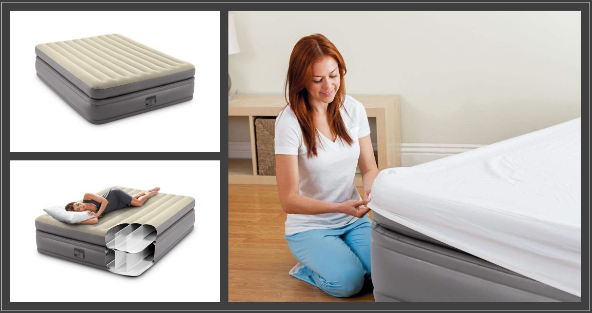 Inflatable Mattresses: Intex Queen Prime Comfort Airbed 64164