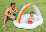 Pool Toys & Inflatables: Intex Rainbow Cloud Inflatable Spray Baby Pool 57141