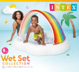 Pool Toys & Inflatables: Intex Rainbow Cloud Inflatable Spray Baby Pool 57141