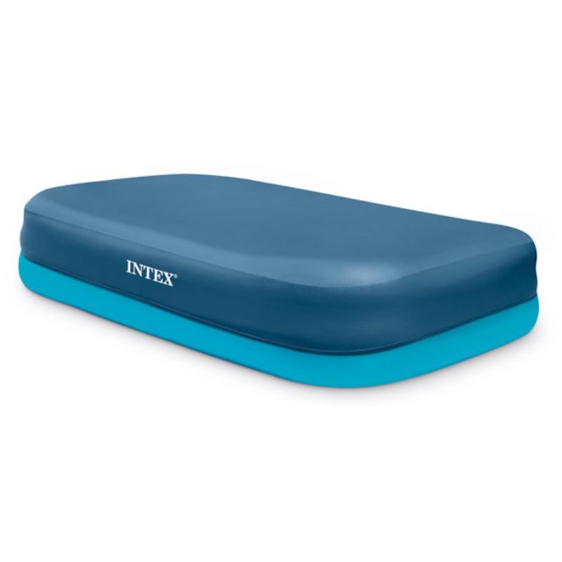 Pool Covers & Accessories: Intex Rectangular Pool Cover 305cm x 183cm for Inflatable Pool 58412
