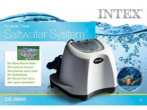 Pool Pumps: Intex Pool Salt Chlorinator for Above Ground Pool 5g/hour 26668