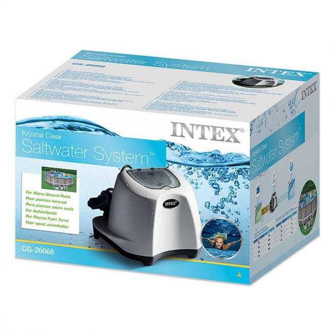 Pool Pumps: Intex Pool Salt Chlorinator for Above Ground Pool 5g/hour 26668