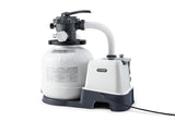 Pool Pumps: Intex Krystal Clear Sand Filter Pump and Saltwater Pool Chlorine System - 26676