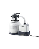 Pool Pumps: Intex Krystal Clear Sand Filter Pump and Saltwater Pool Chlorine System - 26676