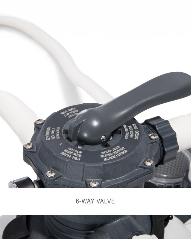 Pool Pumps: Intex Krystal Clear Sand Filter Pump and Saltwater Pool Chlorine System - 26676