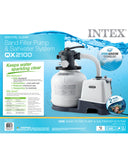 Pool Pumps: Intex Krystal Clear Sand Filter Pump and Saltwater Pool Chlorine System - 26676