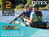 Canoes & Kayaks: Intex Seahawk 2 Boat Set 68347
