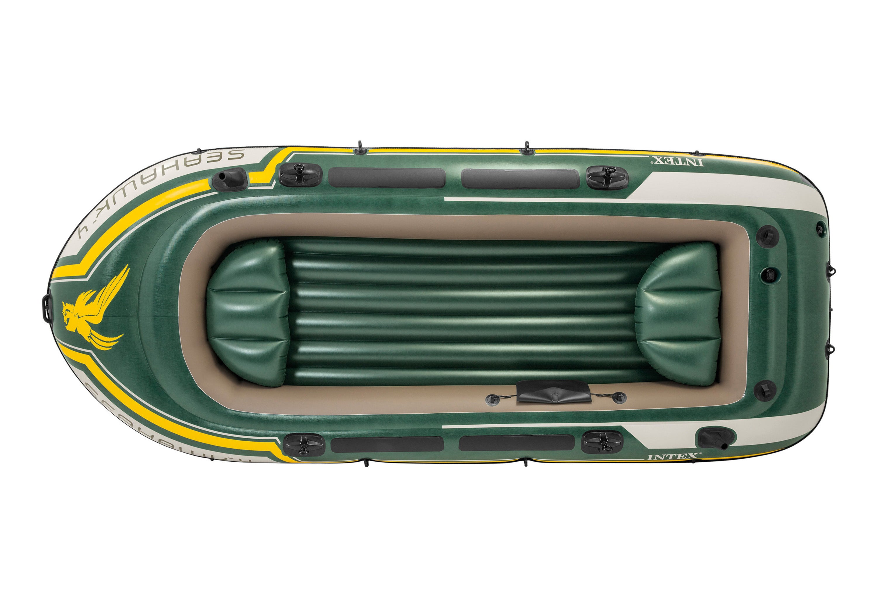 Canoes & Kayaks: Intex Seahawk 4 Boat Set 68351