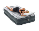Inflatable Mattresses: Intex Single (Twin) Deluxe Airbed  33cm 67766
