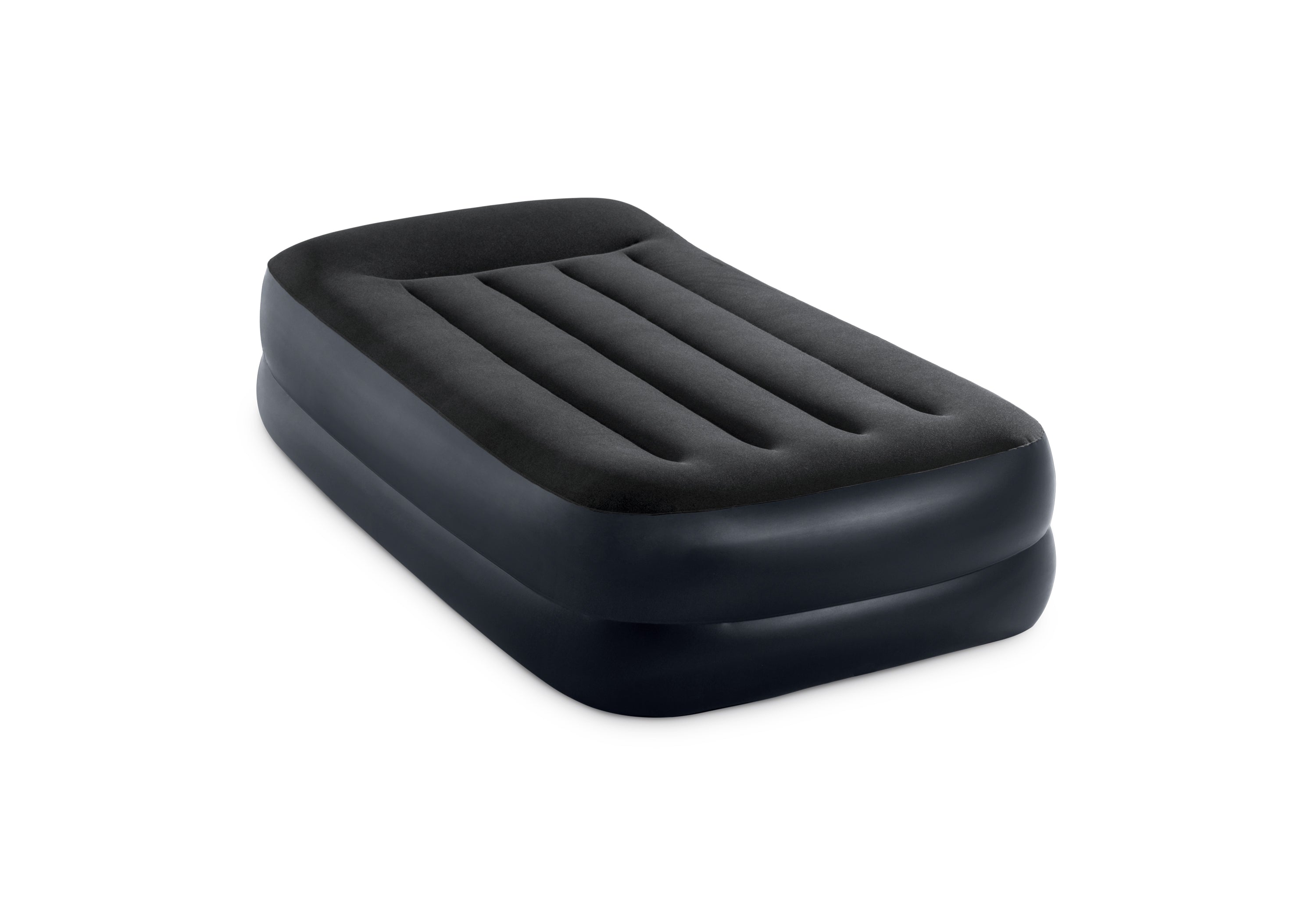Inflatable Mattresses: Intex Single (Twin) Pillow Rest Airbed 240v Pump 42cm 64122