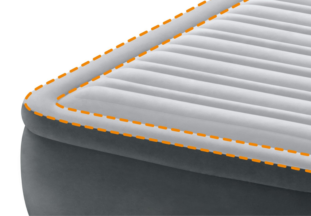 Inflatable Mattresses: Intex Single (Twin) Deluxe Air Bed 46cm 64412