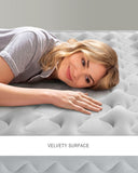 Inflatable Mattresses: Intex Single Dura-Beam Deluxe Supreme Air-Flow Air Mattress 51cm 64488