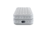 Inflatable Mattresses: Intex Single Dura-Beam Deluxe Supreme Air-Flow Air Mattress 51cm 64488