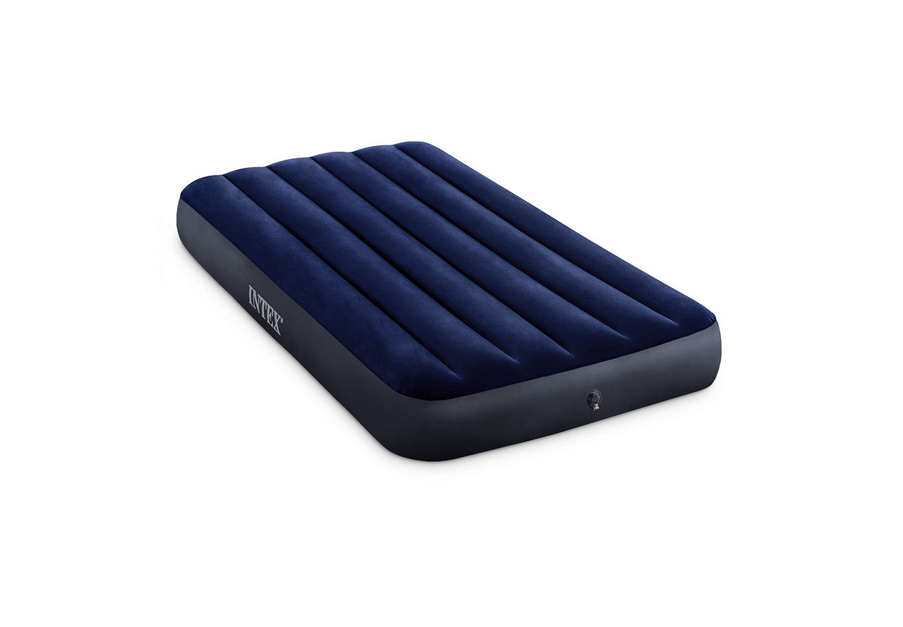 Inflatable Mattresses: Intex Single (Twin) Classic Downy Airbed 64757