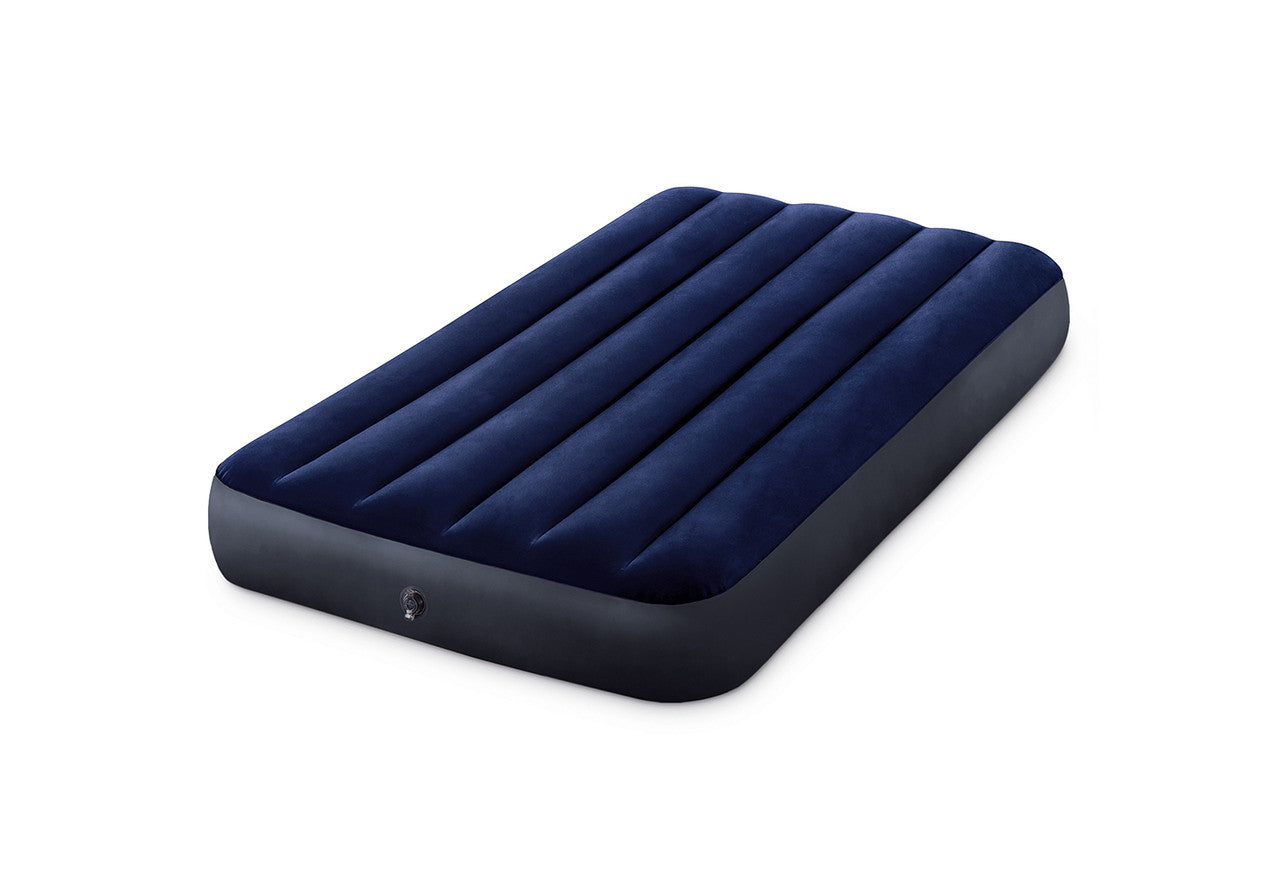 Inflatable Mattresses: Intex Single (Twin) Classic Downy Airbed 64757