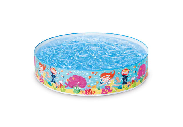 Swimming Pools: Intex Duckling Snapset Pool 120cm x 25cm 58477