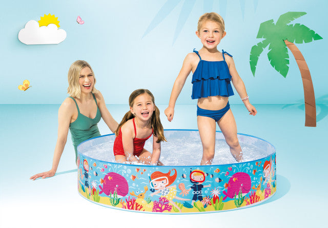 Swimming Pools: Intex Duckling Snapset Pool 120cm x 25cm 58477