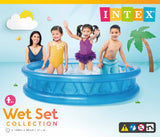 Swimming Pools: Intex Soft Side Inflatable Pool 58431