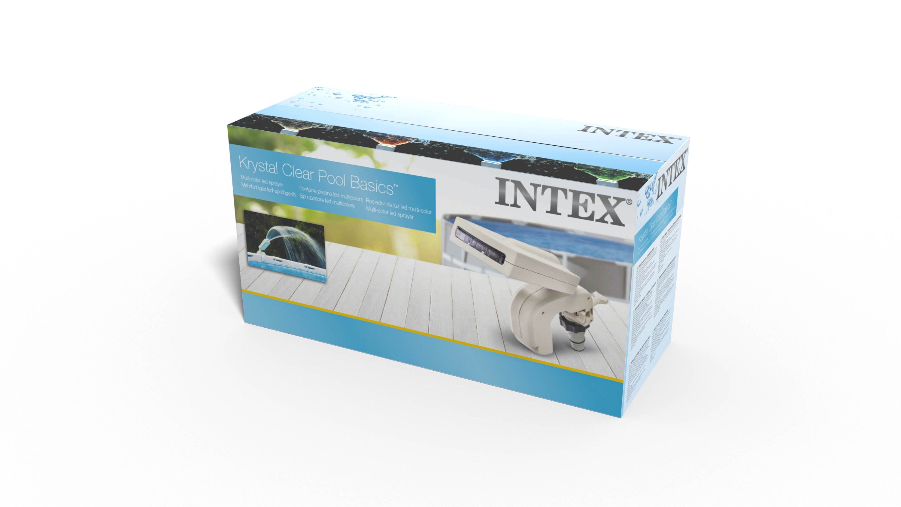 Pool Covers & Accessories: Intex Multi-Color LED Pool Sprayer 28089