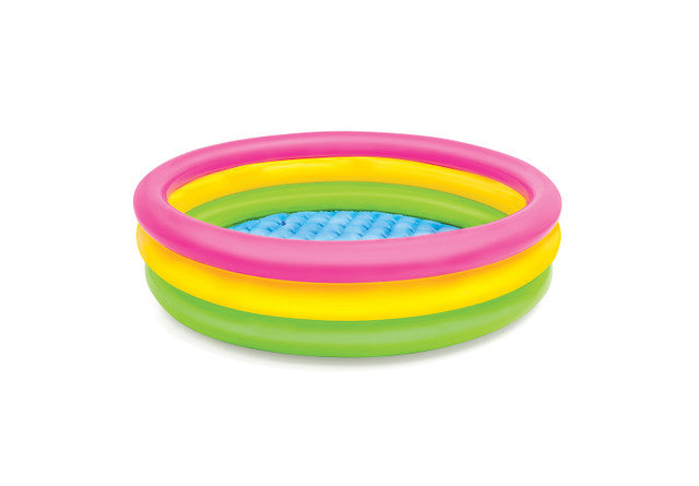 Swimming Pools: Intex Sunset Glow Inflatable Kiddie Pool - 113 x 25cm 57412