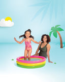 Swimming Pools: Intex Sunset Glow Kiddie Pool 86cm x 25cm - 58924