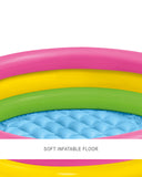 Swimming Pools: Intex Sunset Glow Kiddie Pool 86cm x 25cm - 58924