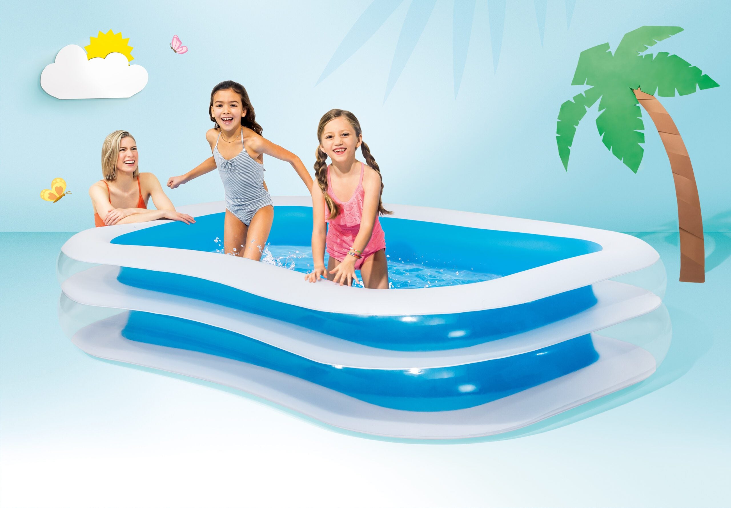 Swimming Pools: Intex Swim Center Family Pool 56483