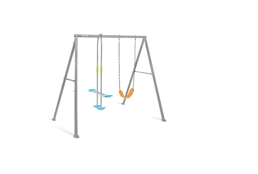 Outdoor Play Equipment: Intex Swing and Glide Two Feature Set 44122