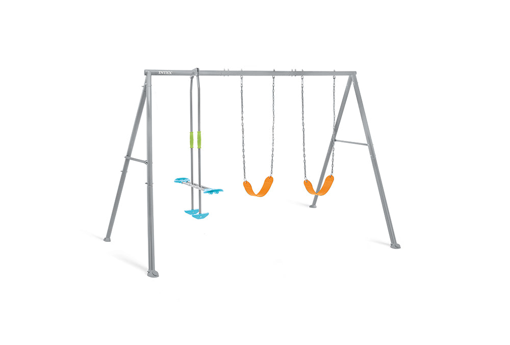 Outdoor Play Equipment: Intex Swing and Glide Three Feature Set 44123