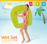 Arm Chairs & Recliners: Intex Pool Lounge Chair Transparent 56802