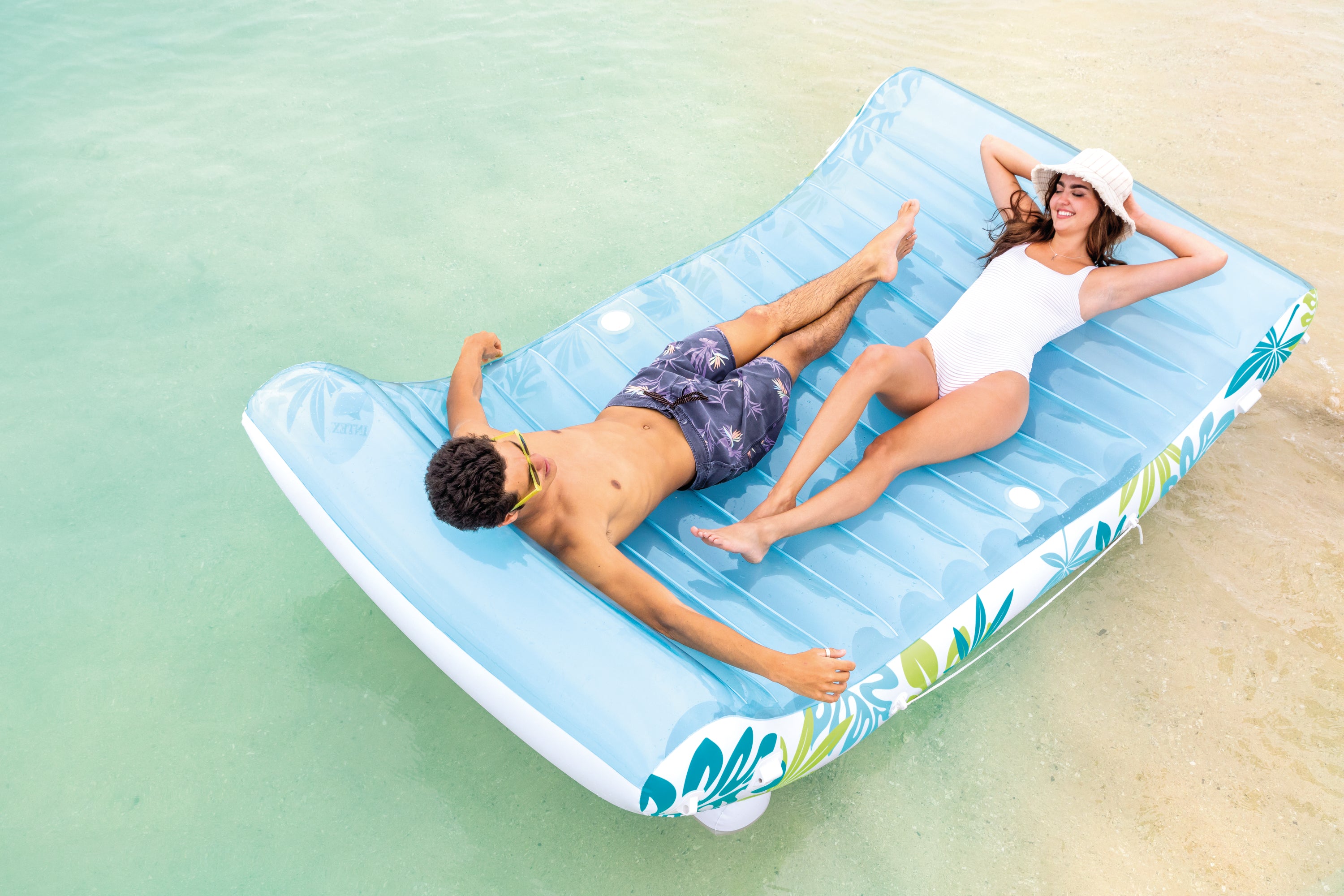 Pool Toys & Inflatables: Intex Tropical Canopy Inflatable Lounge 56294