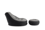 Arm Chairs & Recliners: Intex Ultra Lounge Inflatable Chair and ottoman 68564