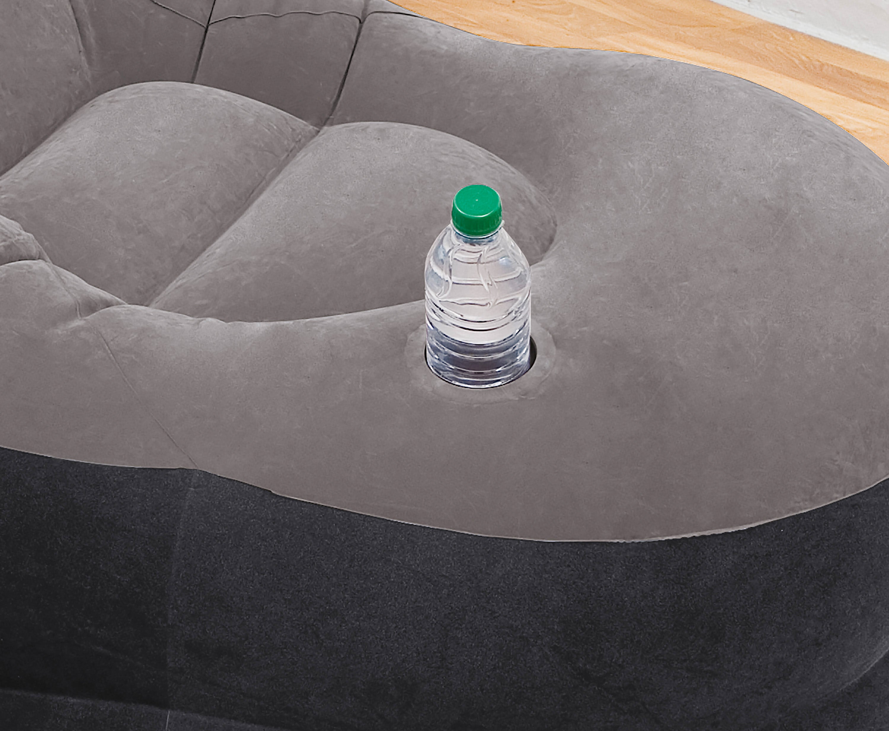 Arm Chairs & Recliners: Intex Ultra Lounge Inflatable Chair and ottoman 68564